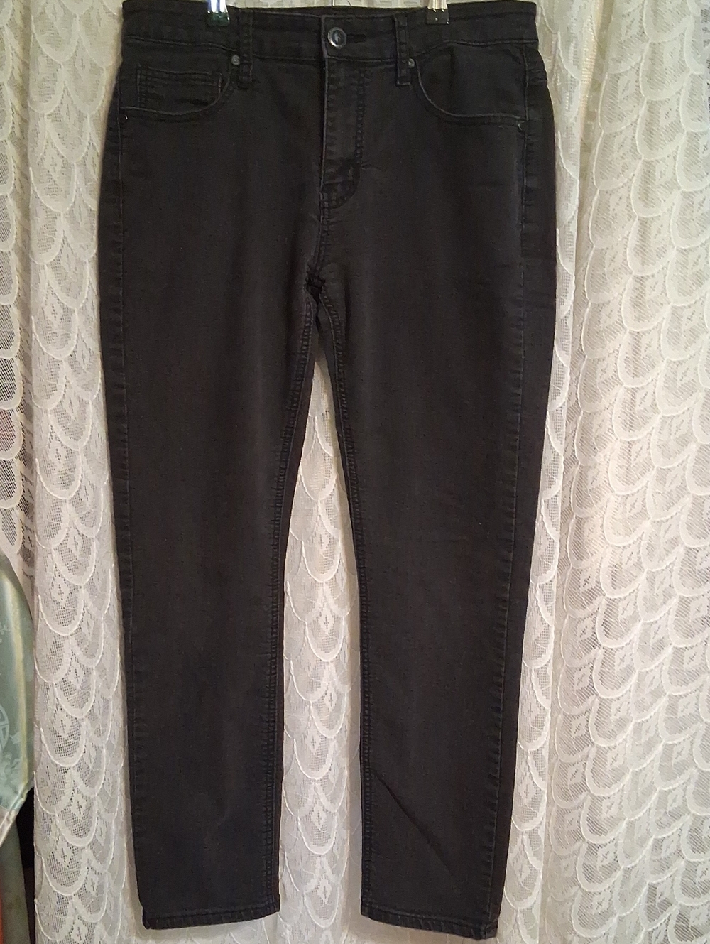 Vintage Genes Black Slim Fit Skinny Jeans
